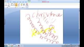 How to draw or sign at Word with Huion Graphics Signature Pad [upl. by Lainey]