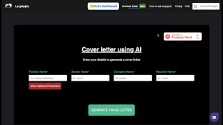 how to write a cover letter  write cover letter using AI in 2022 [upl. by Charles546]