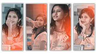 Girl Special Best🤍Status Video Editing In Alight Motion Blur Effects Video Editing Kannada [upl. by Milly664]