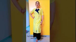 Collar Neck Design Front Open Designer Kurti [upl. by Enirehtacyram207]