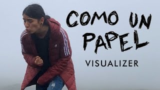 Instincktt  COMO UN PAPEL Visualizer Oficial [upl. by Hazeghi]