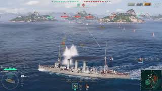 WOWS Rookies Diary EP23 attacking on both sides flanks [upl. by Ethben]