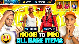 Free Fire NOOB Poor Anurag To PRO Rich Lokesh Gamer🤯 In 50k Diamond 💎 20Min Challenge Free Fire [upl. by Capps]