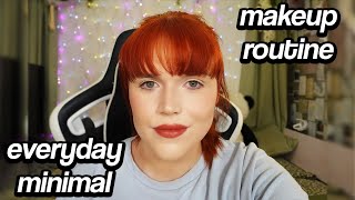 my everyday naturalminimal makeup routine ✨ [upl. by Rahm]