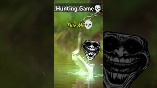 The Hunting Game Arawana fish💀😈 trollface editz shorts [upl. by Zaid]