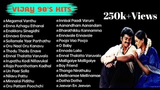 Vijay 90s Hit Songs🎼🎶 [upl. by Gannon]