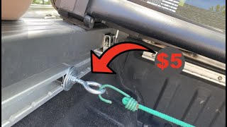 Nissan Frontier MODS How to make a UTILITRACK TIE DOWN for under 5 [upl. by Tenney]