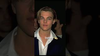 Leonardo DiCaprio Now and before part 47 90s leonardodicaprio actor edit [upl. by Francis]