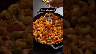 Desi Style Macaroni Recipe  Indian style Macaroni Recipe  Shorts [upl. by Statis9]