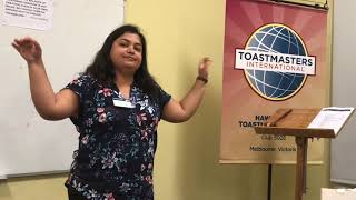 Toastmasters Speech The mentor no one wants [upl. by Yoreel]