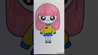 How To Draw A Barbie Girl shorts ytshorts barbie youtubeshorts trending drawing viralvideo [upl. by Dougie856]