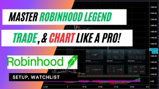 How to Set Up Robinhood Legend for Pro Trading amp Charting 📈  Desktop Guide [upl. by Xuaegram837]