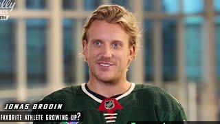 Get to know Wild blueliner Jonas Brodin [upl. by Ellebasi]