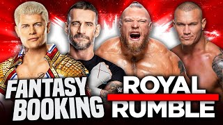 Fantasy Booking the 2024 Mens Royal Rumble Match [upl. by Oeram97]