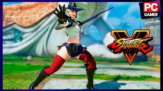 Street Fighter V PC mods  Ashe Overwatch by The Jamk [upl. by Ayotna]