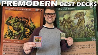 The most classic match Elves vs Goblin  Premodern Paper Gameplay  Magic The Gathering [upl. by Lopez]