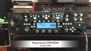 Nevermore Narcosynthesis Kemper Profile [upl. by Vevina]