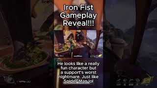 IRON FIST GAMEPLAY REVEAL marvelrivals marvel marvelstudios ytshorts [upl. by Yrakcaz691]