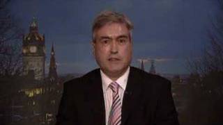 Iain Gray on Newsnight Scotland 7th May 2008 [upl. by Omrellug657]