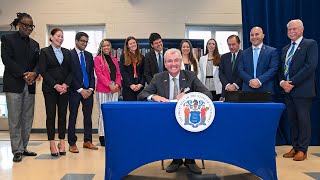 Governor Murphy Signs Landmark Affordable Housing Legislation on March 20 2024 [upl. by Gilligan]