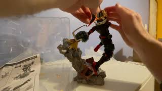 UnboxingAssembling Katsuki Bakugo Ver 2 18 Scale Figure [upl. by Sido767]