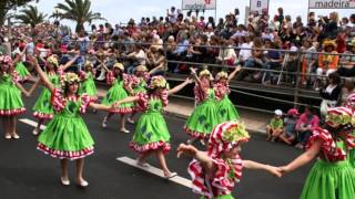 Fêtes des Fleurs à Funchal Madère [upl. by Esikram]