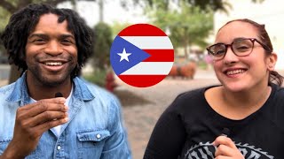 I TRIED SPEAKING ONLY SPANISH TO A PUERTO RICAN WOMAN [upl. by Lucilia]