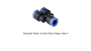 Plastic Push in fitting [upl. by Yhpos]