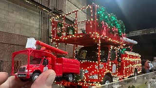 2023 perkasie pennsylvania christmas tree lighting model train show Doug kramer [upl. by Ardnaiek]