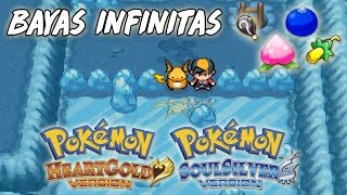 COMO CONSEGUIR BAYAS INFINITAS EN POKEMON HEART GOLD Y SOUL SILVER  CheatsTrucos Pokémon [upl. by Akkeber]