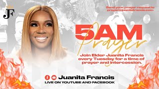 5 am Prayer  ELDER JUANITA FRANCIS [upl. by Beekman]