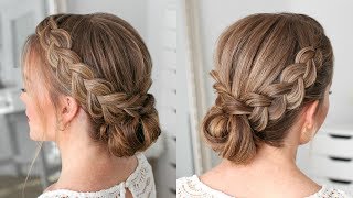 Double Dutch Braids Updo  Missy Sue [upl. by Tomaso]