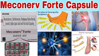 Meconerv forte capsule in hindi  Meconerv forte usesdosesideeffects  DrxRohitKhanna [upl. by Morry]