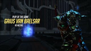 FFXIV Overwatch  Gaius van Baelsar gives Overwatch a shot [upl. by Lorena223]