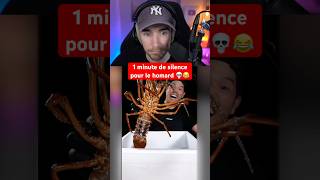 1 MINUTE DE SILENCE POUR LE HOMARD 💀😂 [upl. by Mayhew]