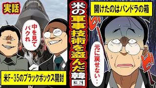 【実話】アメリカの軍事技術を盗もうとした韓国の末路‥F35戦闘機の秘密をパクろうと、パンドラの箱を開けてしまった韓国に待ち受けていた末路とは‥ [upl. by Golliner]