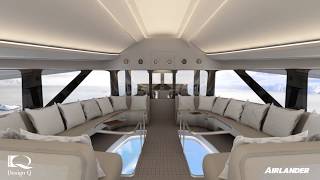 Design Q  Airlander Cabin Movie [upl. by Lienahs]