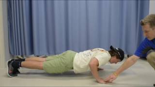 ACSM PushUp Testing [upl. by Clarise9]