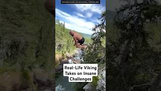 RealLife Viking Takes on Insane Challenges facts shorts [upl. by Aicad]