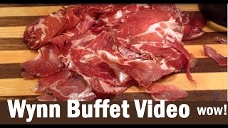 Wynn Buffet Dinner amp Lunch Full Walkthrough I cant believe it from topbuffetcom [upl. by Stuppy173]