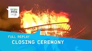 Closing Ceremony  Full Replay  Nanjing 2014 Youth Olympic Games [upl. by Gawen]