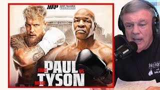 quotHe Could Knock Him Out in the First Roundquot PAUL vs TYSON  Teddy Atlas Predictions [upl. by Tannenwald]