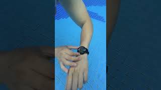 Great performance underwater of the 10 ATM waterproof watch model number W18W [upl. by Oiratnom]