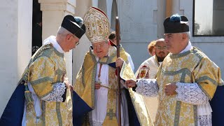 Oremus Pro Pontifice  Traditional Latin Mass Benediction with Cardinal Burke [upl. by Nyleve]