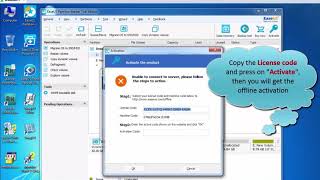 Offline Activation of EaseUS Partition Master Version 10x and 11x [upl. by Eceinhoj]