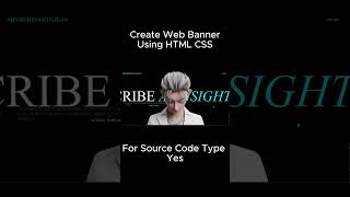 How to Make 3D Web Banner using HTML CSS amp JS [upl. by Nire]