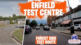 ENFIELD TEST ROUTE  FOREST SIDE  ENFIELD DRIVING TEST CENTRE INNOVA BUSINESS PARK [upl. by Llertnac195]