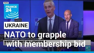 NATO to grapple with Ukraine membership push at summit • FRANCE 24 English [upl. by Mossberg934]