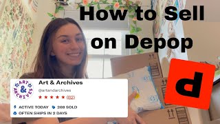 How to Sell on Depop EASY 2024  Tips amp Tricks [upl. by Euqinimod]