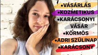 HETI VLOG Mit kaptam karácsonyra🎄 [upl. by Takakura]